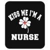Kiss Me I Am A Nurse St Patricks Day Design Mousepad