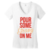 pour some gravy on me Women's V-Neck T-Shirt