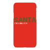 santa i'm a big fun iPhoneX