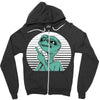 alien Zipper Hoodie