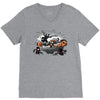 oblivious ninja trick or treat V-Neck Tee