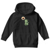 zombie cat Youth Hoodie