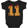 Eleven Waffle Baby Bodysuit