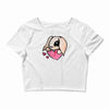 cute lop eared rabbit Crop Top