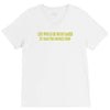 life would be easier if had source code V-Neck Tee