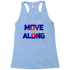 move along got nothing for you Racerback Tank