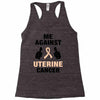 Me Against Uterine Cancer Racerback Tank