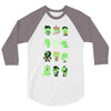 Funny Cthulhu T Shirts 3/4 Sleeve Shirt