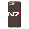 mass effect n7 logo iPhone 8 Plus
