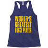world greatest bocce Racerback Tank