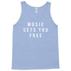 music sets you free Tank Top