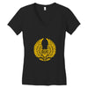 gold owl Women's V-Neck T-Shirt