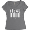 i124q Women's Triblend Scoop T-shirt