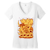 attack Women's V-Neck T-Shirt