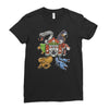 hidden temple Ladies Fitted T-Shirt