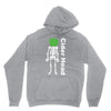 ciderhead cider drinking skeleton and apple Unisex Hoodie