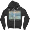 Claude Monet impression Sunrise Zipper Hoodie