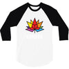 Canada Leaf LGBT 3/4 Sleeve Shirt