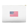 t-rex vintage american flag Accessory Pouches