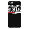 funny installing muscles, ideal gift, birthday present iPhone 6/6s Plus Case