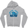mutant rights now Zipper Hoodie