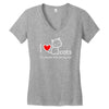 i love cats it's people who annoy me Women's V-Neck T-Shirt