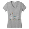 be brave Women's V-Neck T-Shirt