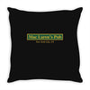 mac larens pub Throw Pillow
