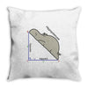hypotenuse math humor Throw Pillow