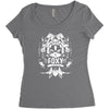 foxy racing Women's Triblend Scoop T-shirt