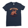 ankylosaurus Ladies Fitted T-Shirt