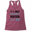 if at first you don't succed call dad Racerback Tank