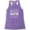 master baiter funny fishing t shirt mens Racerback Tank