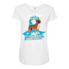 boxers support prostate cancer awareness Maternity Scoop Neck T-shirt