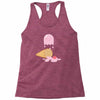ice cream ghost Racerback Tank