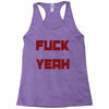 fuck yeah Racerback Tank