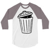 garbage ghost 3/4 Sleeve Shirt