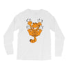 garfield scratching, ideal gift or birthday present funny Long Sleeve Shirts