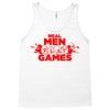 real men and women play games Tank Top