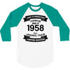 Premium Vintage  1958 3/4 Sleeve Shirt