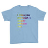 I miss you my heart is empaty wİthout you (2) Youth Tee