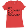 it's colombia not columbia Ladies Fitted T-Shirt