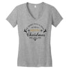 we wish you a very merry christmas Women's V-Neck T-Shirt