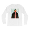 Rene Magritte Parody Impeach Trump Long Sleeve Shirts