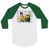 pat and silent bob 3/4 Sleeve Shirt