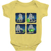 saving the world, one small step at a time Baby Onesie