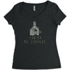 old school Women's Triblend Scoop T-shirt