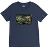 dinosaur attack V-Neck Tee
