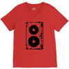 oldschool cassette V-Neck Tee
