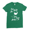 sip me baby one more time wine glass Ladies Fitted T-Shirt